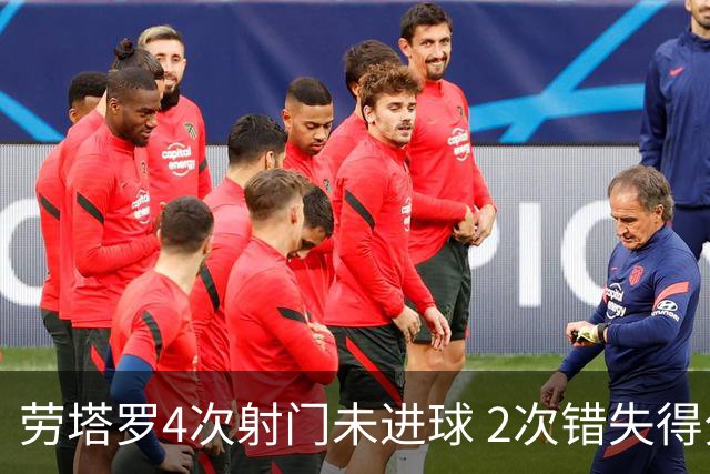 劳塔罗4次射门未进球 2次错失得分良机被打最低分